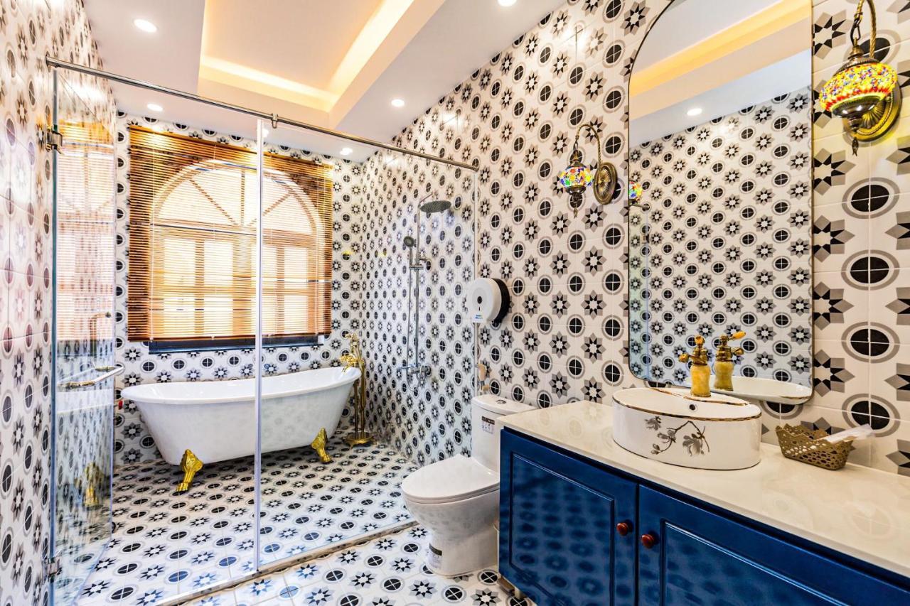 T-Maison Riad Villa, With Pool, Karaoke, Billiards, Near Beach, Vung Tau Exteriör bild